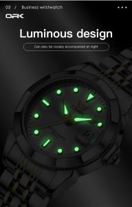 Watch Bracelet Dress Easy to Read Stainless Steel - Image 5