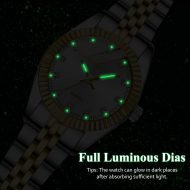 Watches for Women,Stainless Steel Ladies Wrist Watches, Waterproof Analog Watch with Luminous, Dainty Dress Watch, Gifts for Women - Image 6