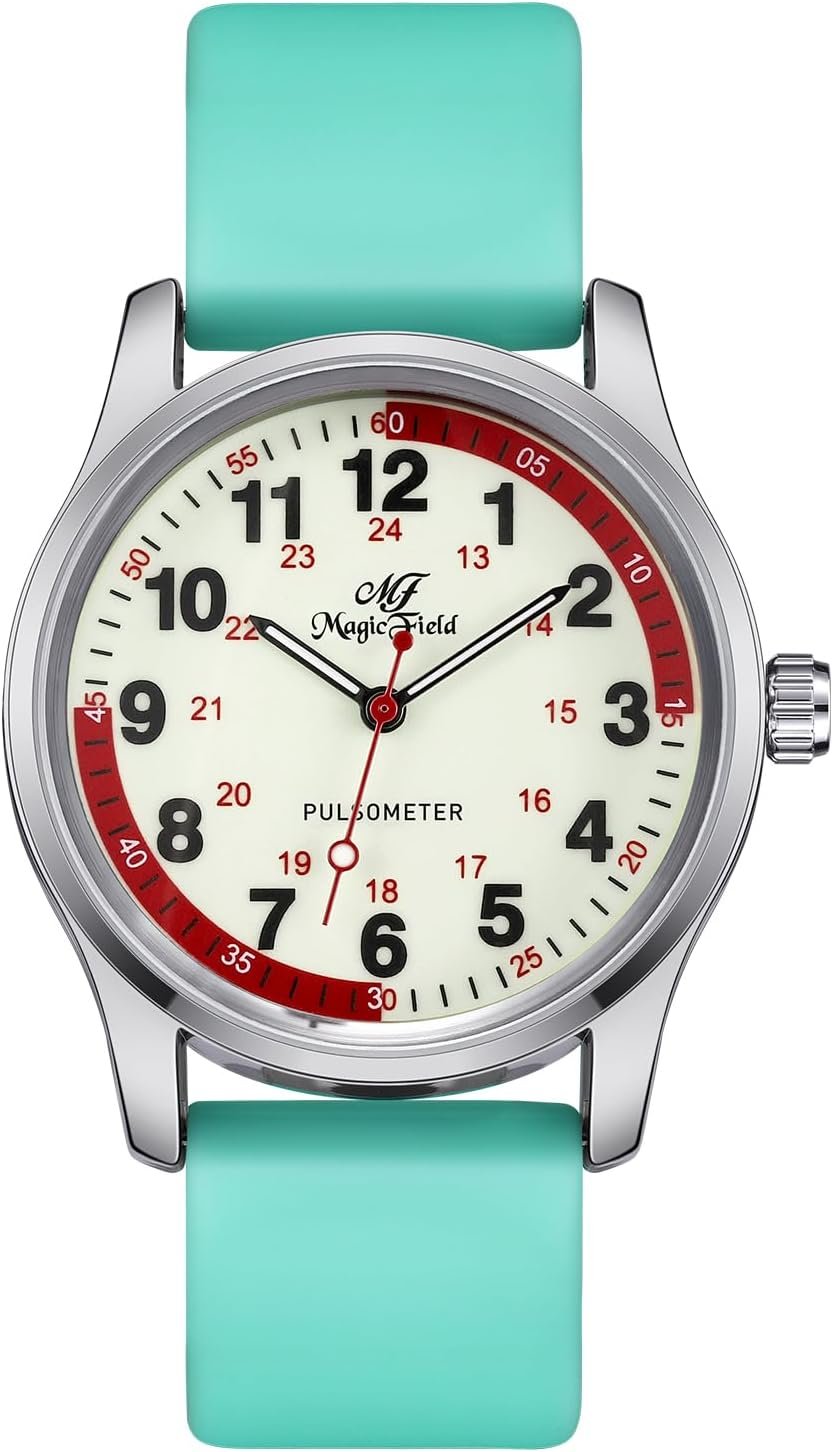 61DtpiW5qL._AC_SL1500_.jpg Easy to Read Watches Waterproof Straps Quick Release - Image 1