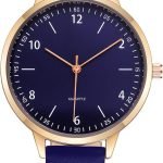 Women Watches Leather Mesh Strap Round Case Analog Fashion Ladies Wrist Watches