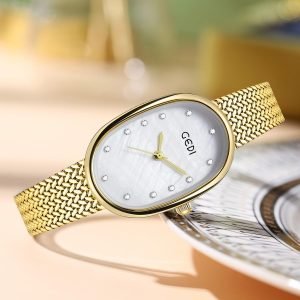 Quartz Watch - 30m Waterproof, Stainless Steel Mesh Band - Image 3