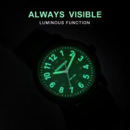 Women Analog Quartz Wrist Watch with Silicone Strap for Young Women Students Easy Read Waterproof Unisex Luminous Dial - Image 4