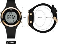 Digital Watch Womens Outdoor Sport with Alarm/Calendar/Stopwatch/Chronograph/Back Light, Gifts for Women - Image 3