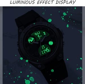Womens Digital Watch Sport Waterproof Watch Watches LED Backlight Alarm Stopwatch Wrist Watches - Image 5