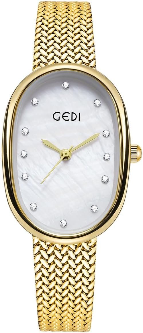 Quartz Watch - 30m Waterproof, Stainless Steel Mesh Band