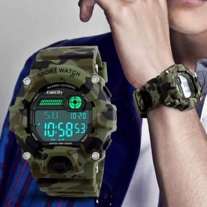 Boys Sport Watch,Waterproof Digital Electronic Casual Wrist Kids Sports Watch - Image 5
