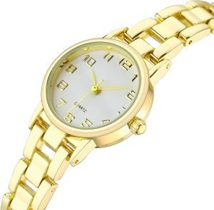 Waterproof Wrist Watch Small Thin Bracelet Quartz Watch - Image 2