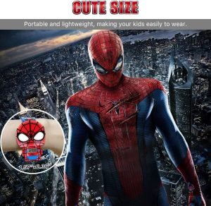 Kids Watch, Toddler Watch, Superhero Kids Toy Watch Digital Quartz Plastic for Boys Girls,Kids Gift for Birthday,Christmas,Easter - Image 2