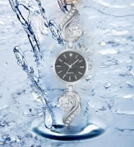 Ladies Watch Leisure Water Diamond Elegant Small and Exquisite Quartz Women's Wrist Watch - Image 3