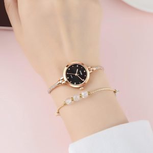 Watches Analog Quartz Watch Bracelet Dress Watch - Image 6