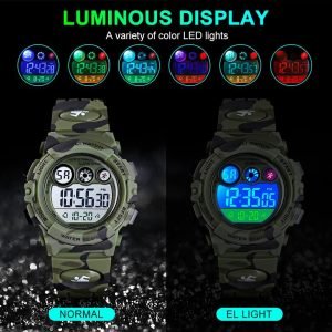 Watches for Kids Digital Sport Waterproof Boys Girls Watch Outdoor Wristwatch - Image 5
