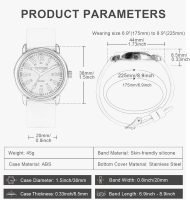 Women Analog Quartz Wrist Watch with Silicone Strap for Young Women Students Easy Read Waterproof Unisex Luminous Dial - Image 2