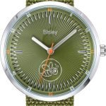 38MM Unisex Watch Easy to Read Waterproof Nylon Strap Watch