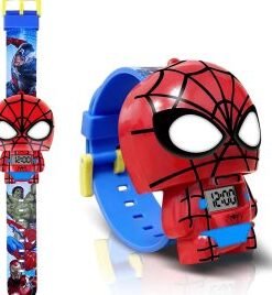 Kids Watch, Toddler Watch, Superhero Kids Toy Watch Digital Quartz Plastic for Boys Girls,Kids Gift for Birthday,Christmas,Easter