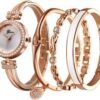 Women Stylish Four-Piece Bangle Analog Quartz Wrist Watch
