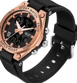 Womens Digital Watch Sport Waterproof Watch Watches LED Backlight Alarm Stopwatch Wrist Watches